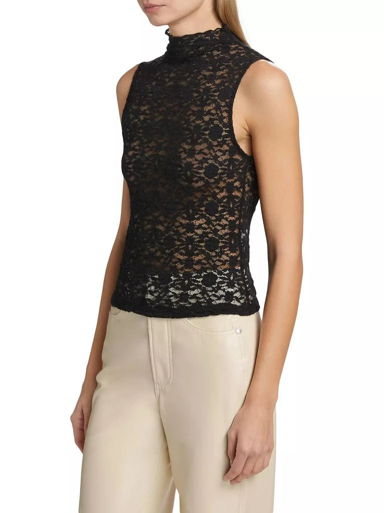 VERONICA BEARD Alora Lace Sleeveless Top 4