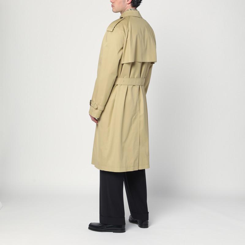 Burberry Double-breasted trench coat in Hamper color - Coats