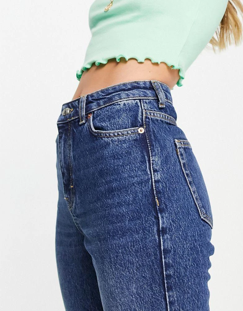 Topshop Topshop mom jeans in indigo 3