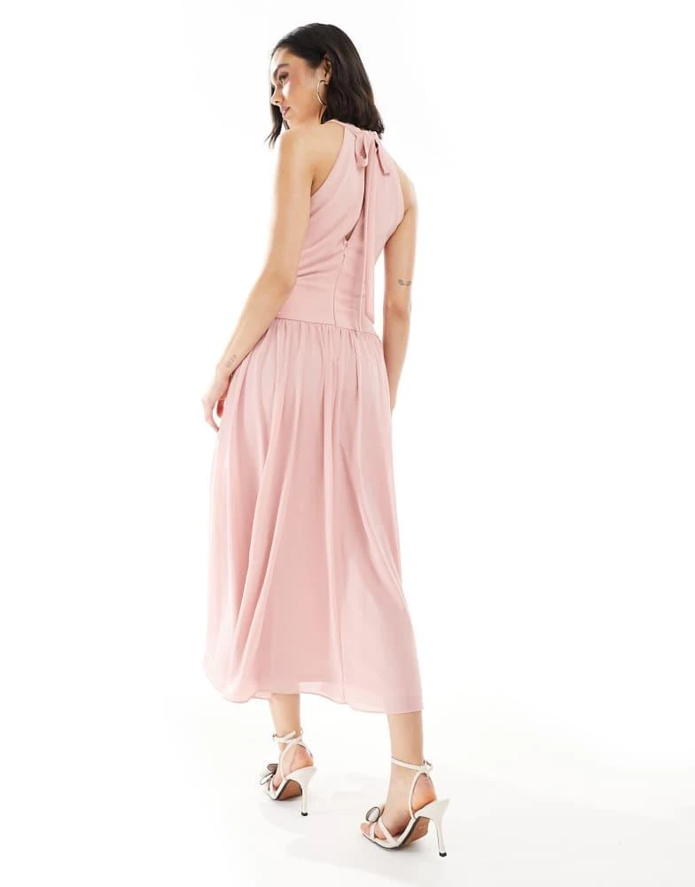 tfnc bridesmaid dresses pink - Dusky Pink