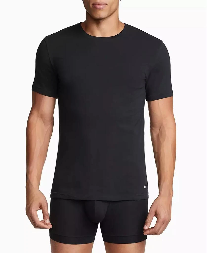 NIKE Men's 2-Pack Dri-FIT Essential Cotton Stretch Undershirts 4