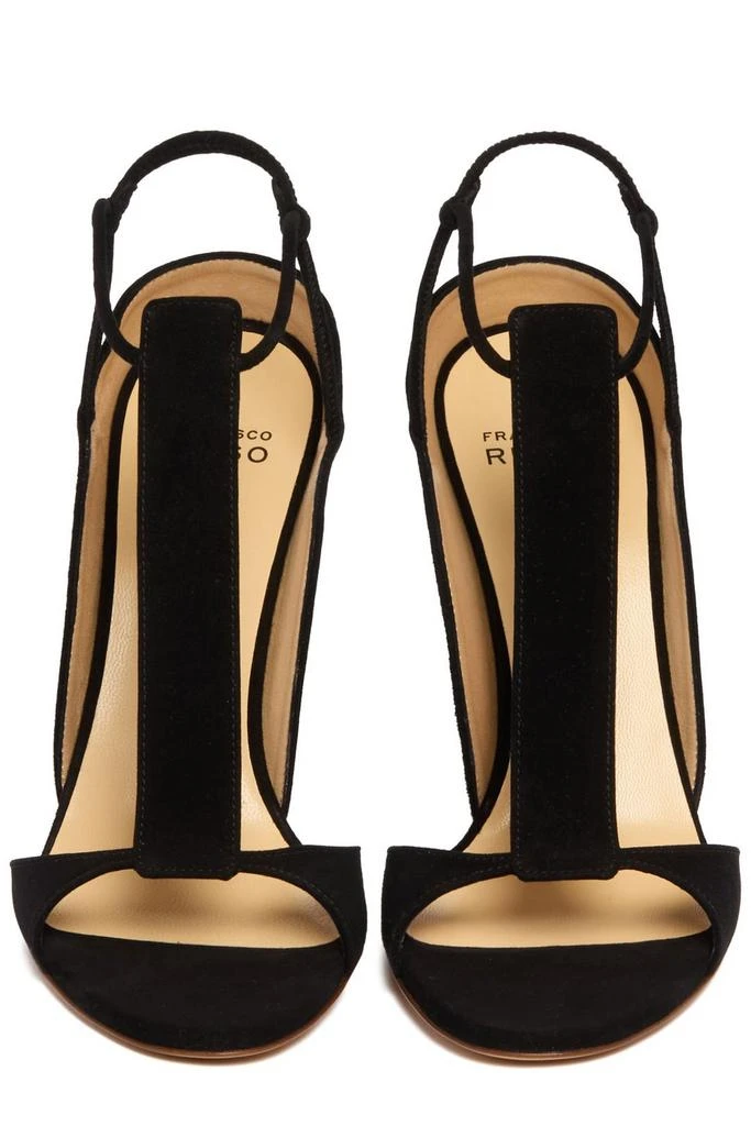 FRANCESCO RUSSO Francesco Russo Open Toe T-Bar Sandals 4
