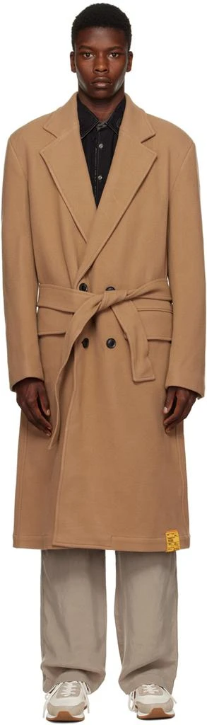 Diesel Tan W-Outkast Coat 1