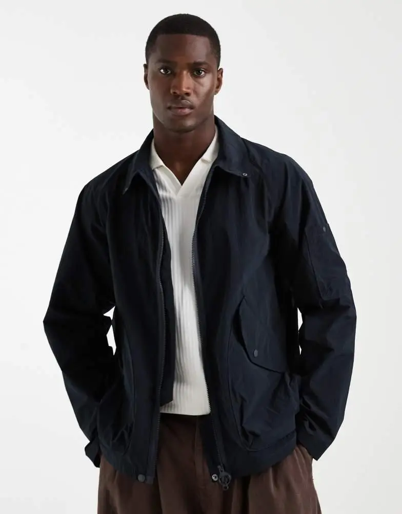 Barbour Barbour Re-Engineered endurance zip through jacket in navy