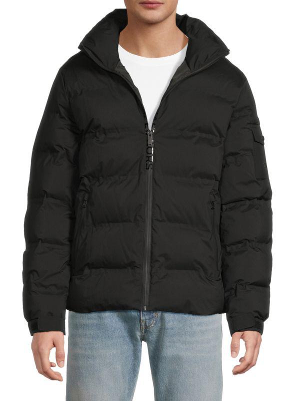 Michael Kors Polyester Stand Collar Puffer Jacket