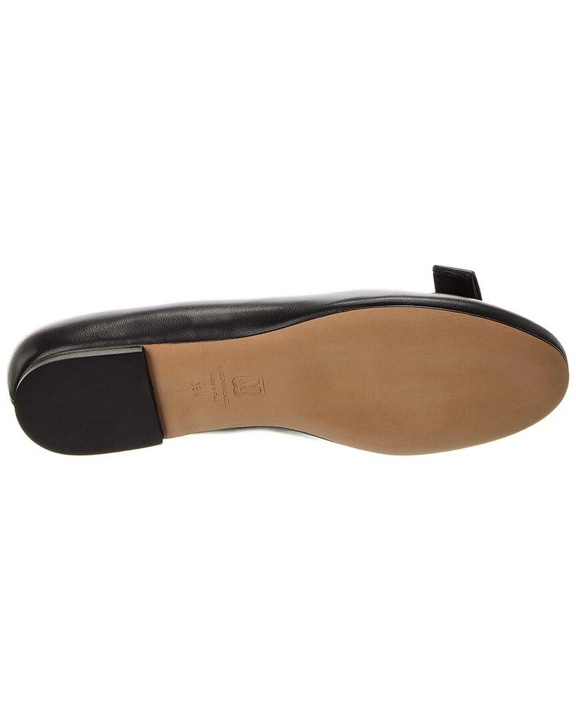 M by Bruno Magli Luce Leather Flat 4
