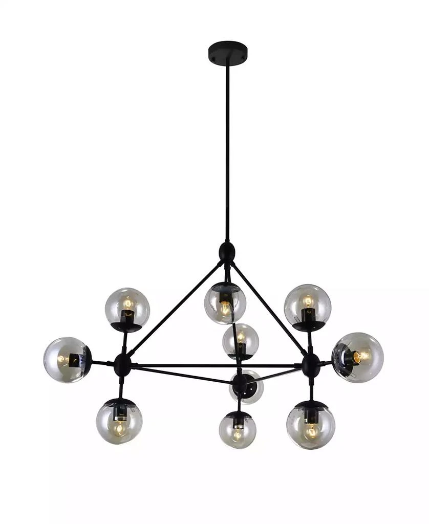 CWI Lighting Glow 10 Light Chandelier