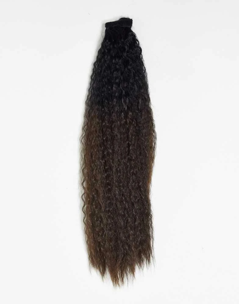 Easilocks Easilocks X Kaz Exclusive 22"" Natural Texture Clip-In Ponytail 1