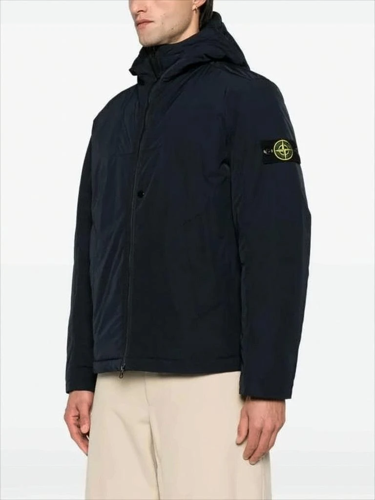 Stone Island Padded Hooded Jacket with Minimalist Design 5