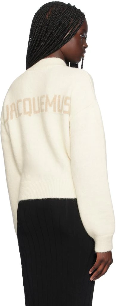 Jacquemus Off-White Les Classiques 'La maille Jacquemus' Sweater 3