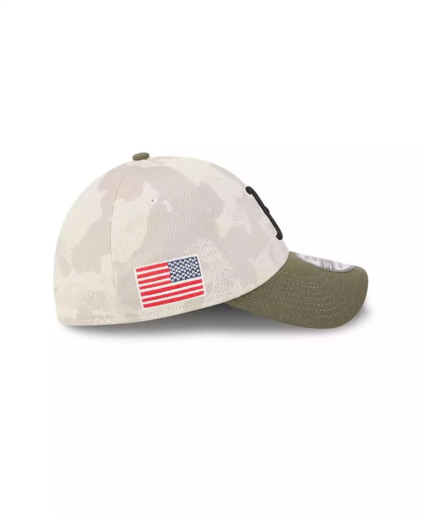 New Era Men's Light Beige/Olive Boston Red Sox 2025 Armed Forces Day 39THIRTY Flex Hat 7