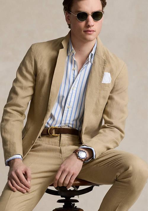 Ralph Lauren Polo Soft Modern Linen Suit Jacket