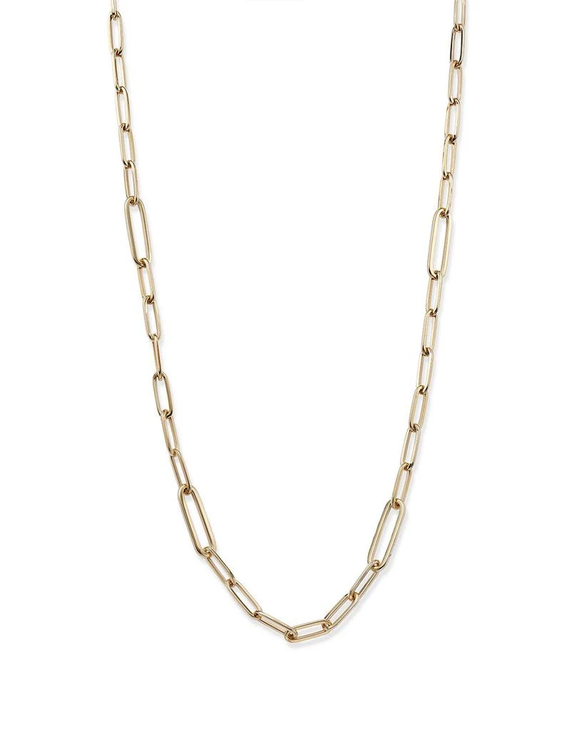 Alberto Amati 14K Yellow Gold Paperclip Link Chain Necklace, 18" from Bloomingdale's