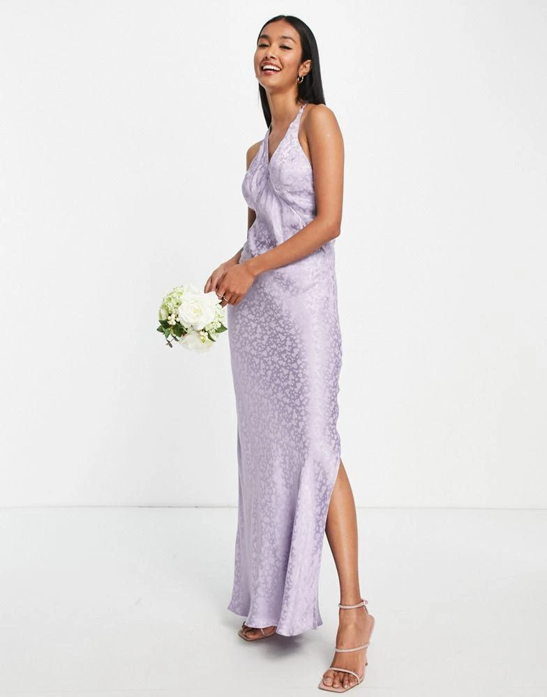 open lace back dress Madeline Maxi Knit Dress