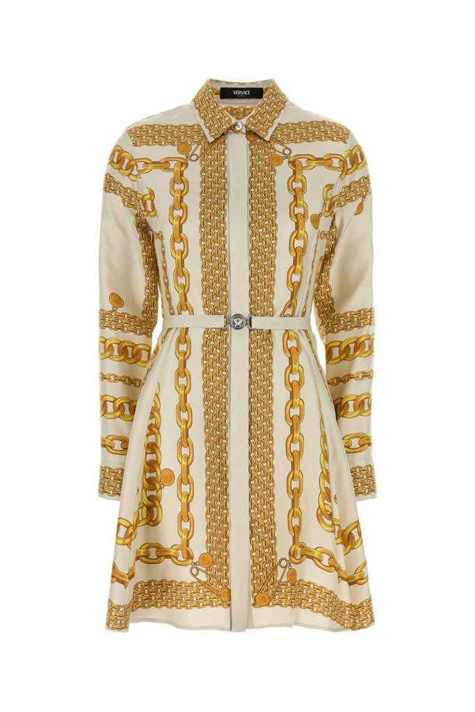 Shop Versace Chain-Printed Belted Mini Dress on Sale at BeyondStyle  Get  48% Off Versace Chain-Printed Belted Mini Dress with Limited-Time Flash  Deals, Exclusive Discounts, and Special Offers. Enjoy Unbeatable Savings on