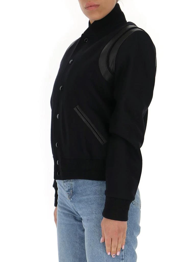 Yves Saint Laurent Saint Laurent Teddy Varsity Jacket 3