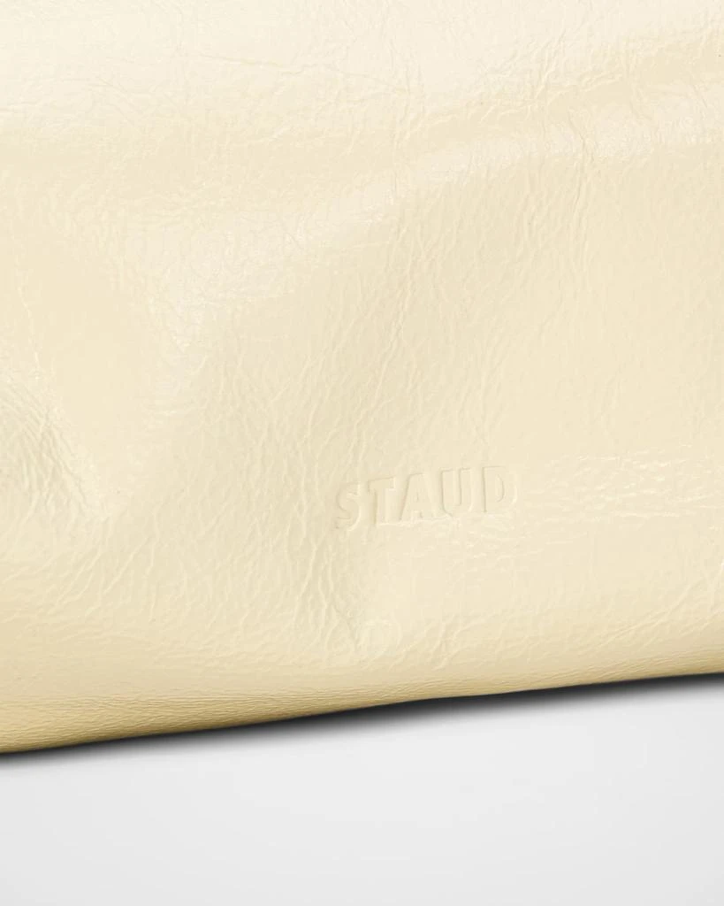 Staud Ronnie Mini Crinkled Leather Top-Handle Bag 4