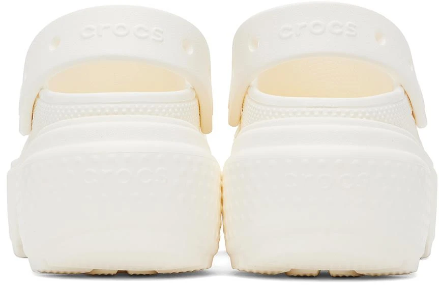 Crocs White Stomp Clogs 2