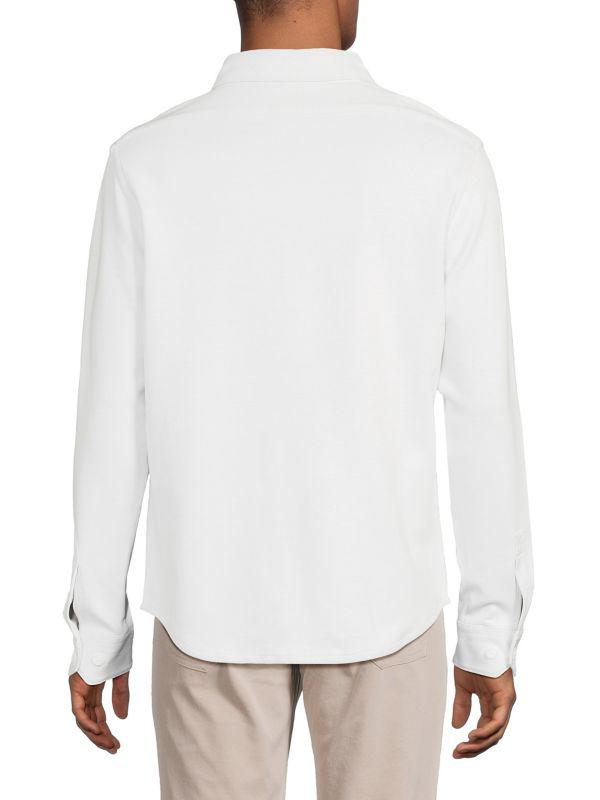 BUGATCHI Solid Shirt Jacket