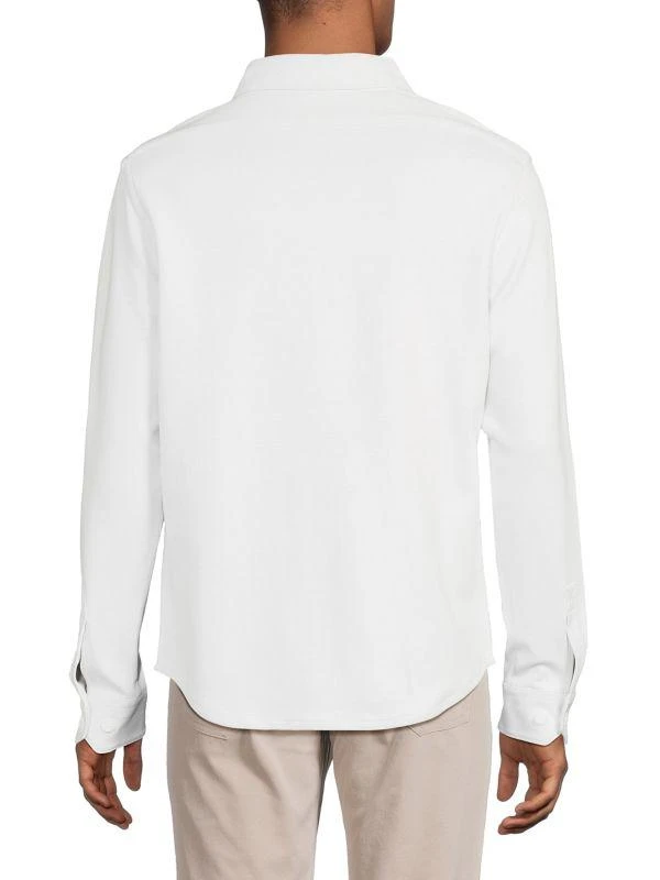 BUGATCHI Solid Shirt Jacket 2