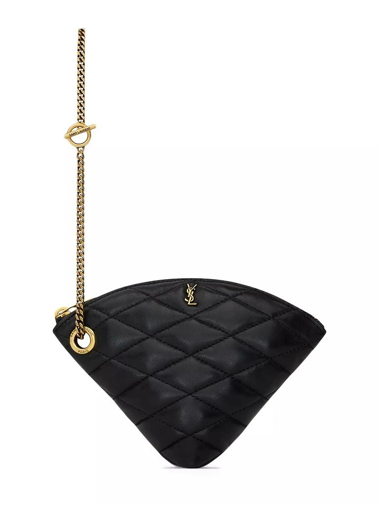 Yves Saint Laurent Sade Coin Purse in Lambskin 1