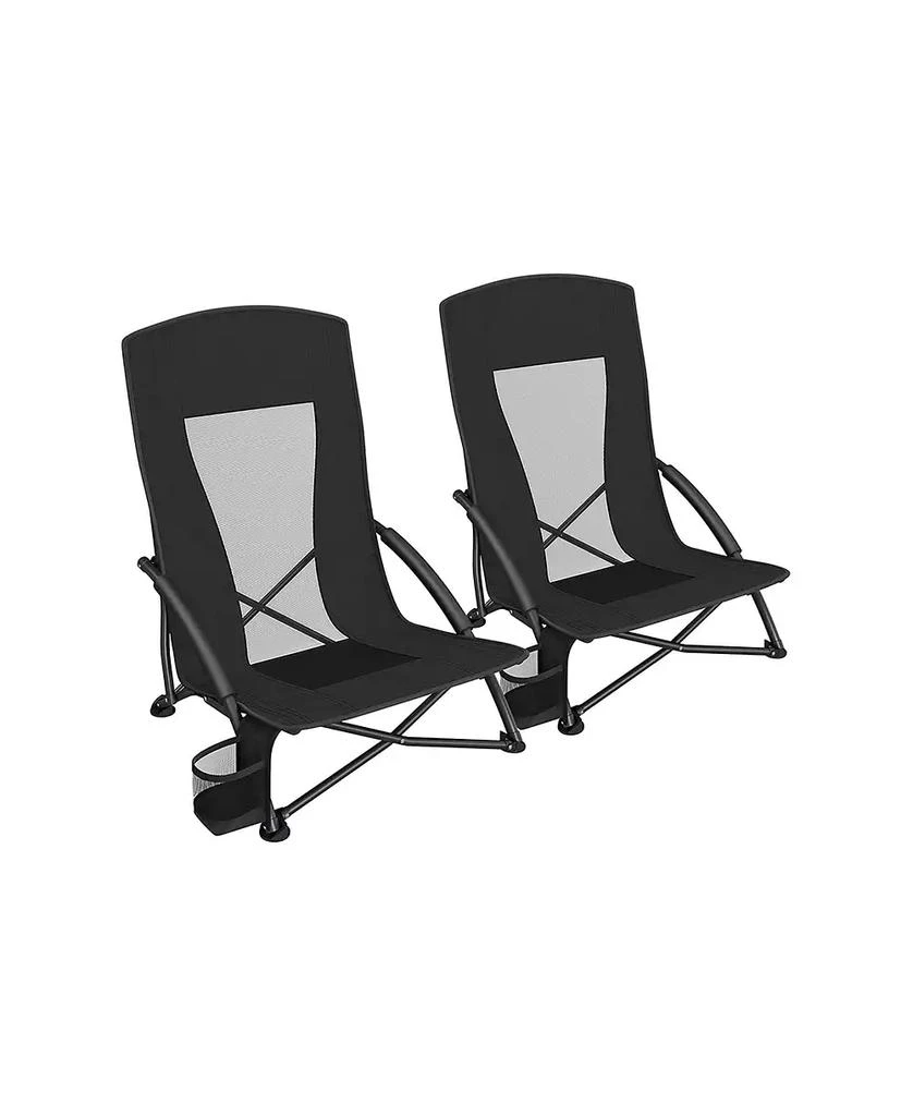 Slickblue Portable Beach Chair Set of 2