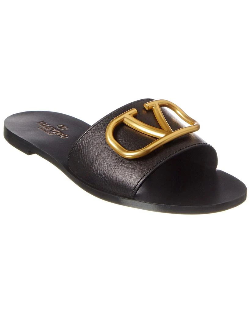 Valentino VLogo Leather Sandal 1