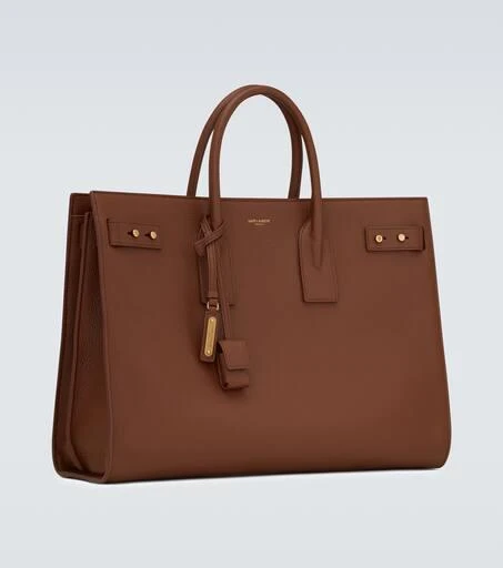 Yves Saint Laurent Sac De Jour Thin Large leather tote bag 5