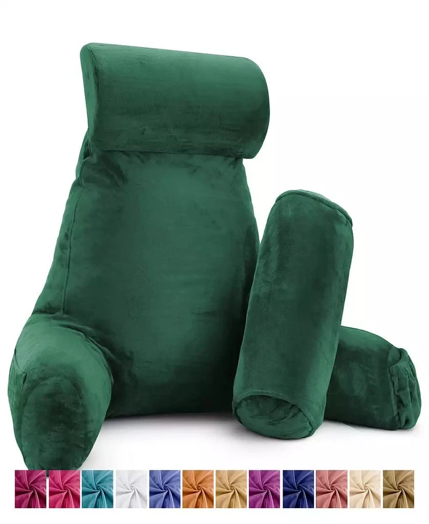 Nestl Shredded Memory Foam Reading Backrest Pillow 10