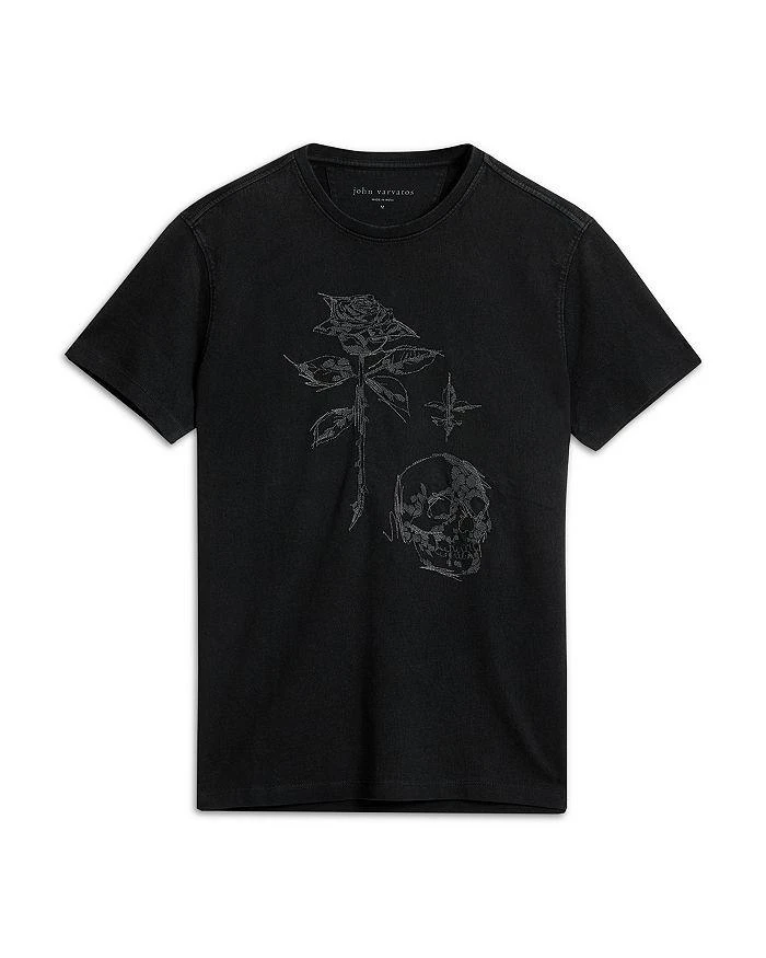 John Varvatos Rose & Skull Tee 7