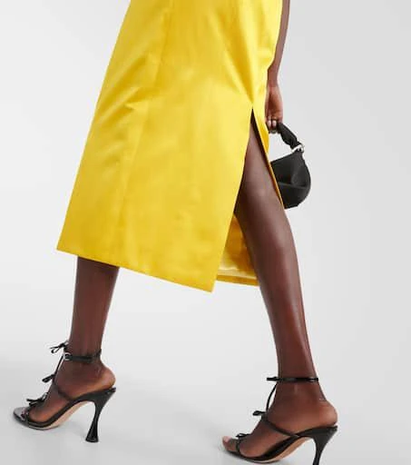 Miss Sohee Iris embellished velvet midi dress 5
