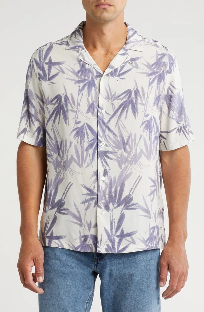 ALL SAINTS Bambusa Button-Up Camp Shirt 1