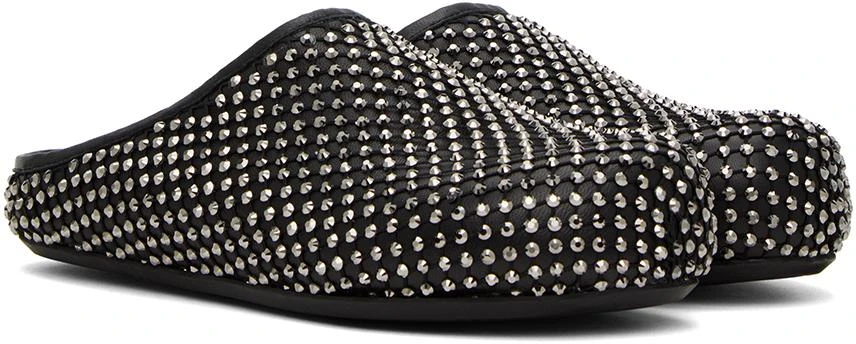 Marni Black Fussbett Sabot Slippers 4