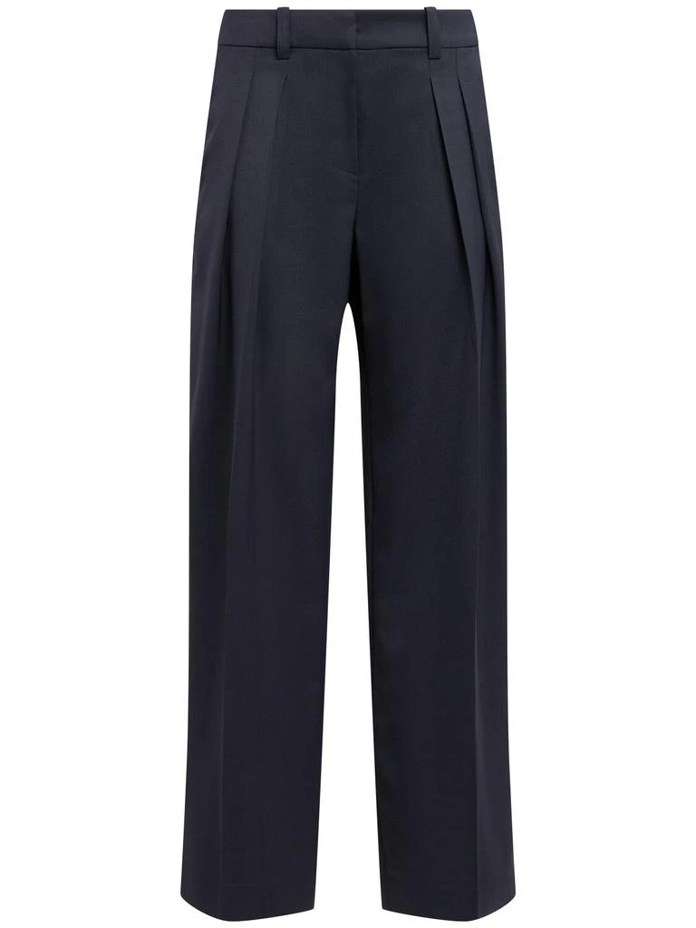 The Frankie Shop Daytona Pleated Wool Blend Pants 1