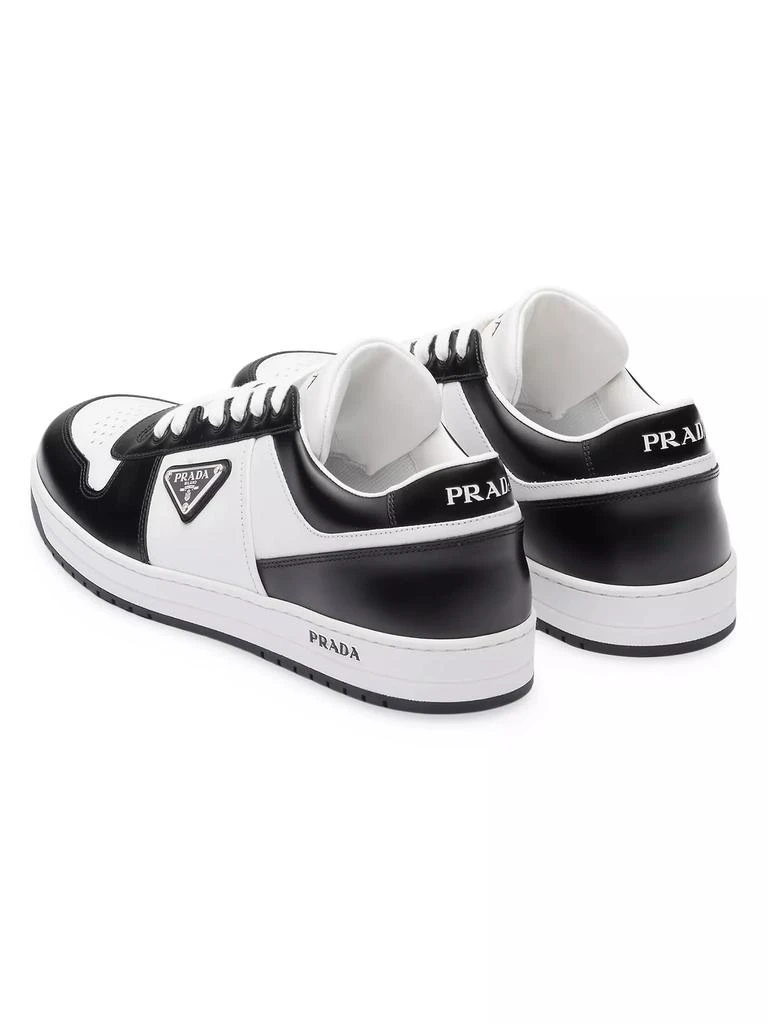 Prada Men's Downtown Leather Sneakers 4