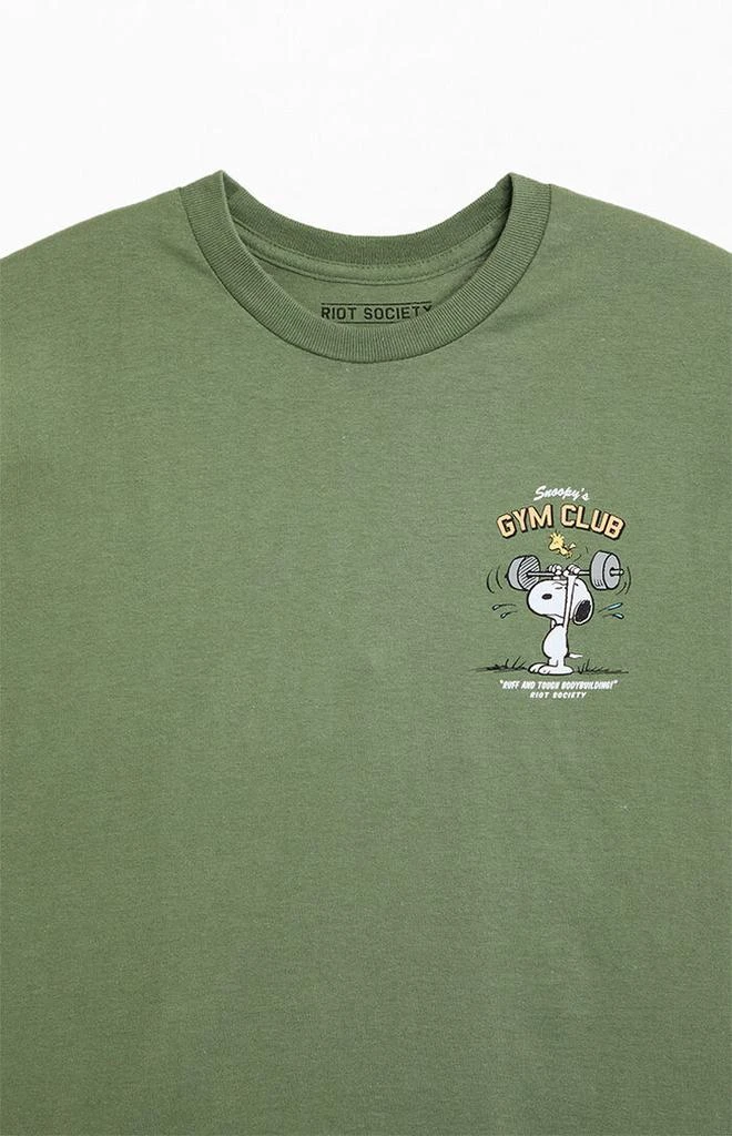 Riot Society Snoopy's Gym Club T-Shirt 3