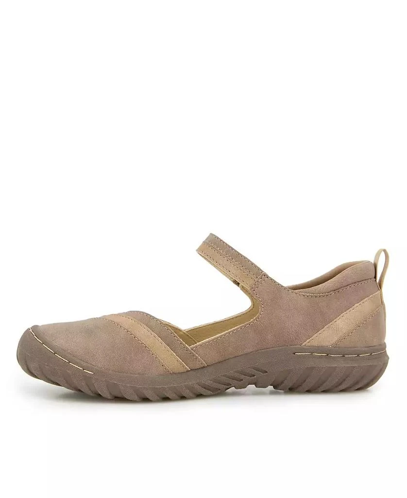 JBU Women's Raven Round Toe Flats 5