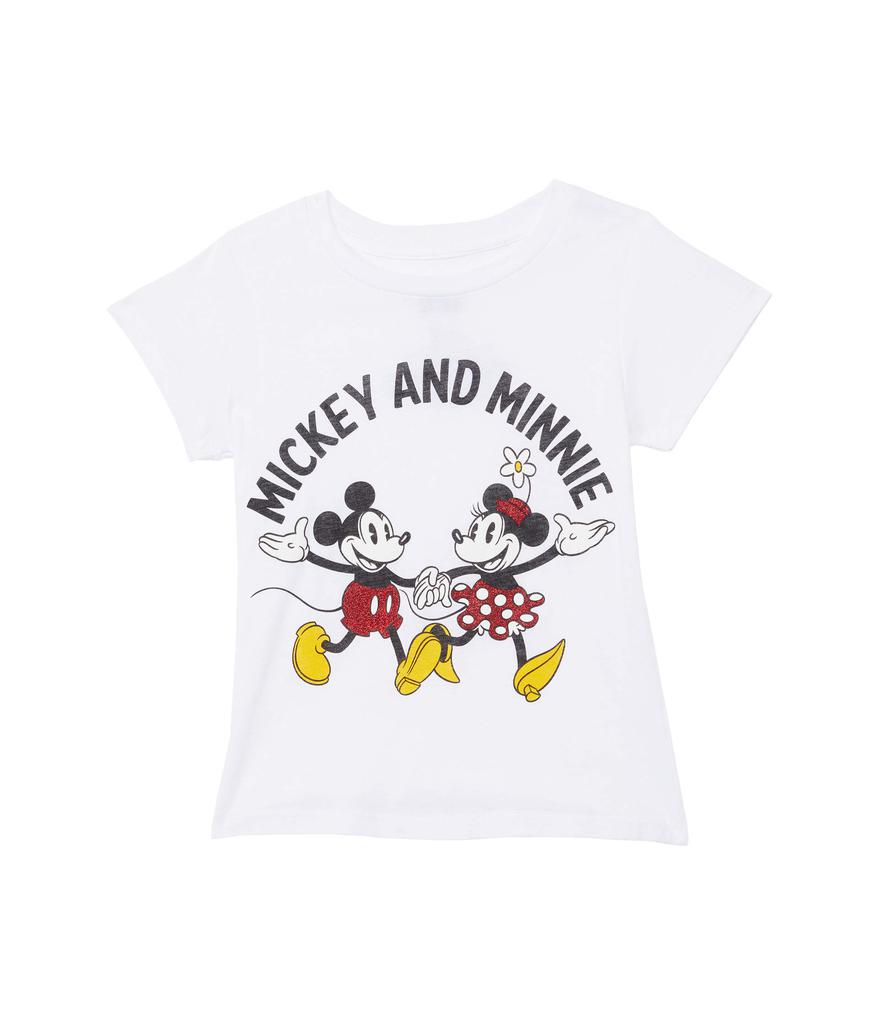 Mad Engine Kids Mickey and Minnie Mouse Tee Shirt (Little Kids/Big Kids)