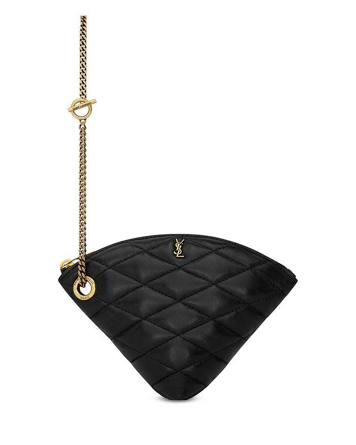 Yves Saint Laurent Sade Coin Purse in Lambskin 1