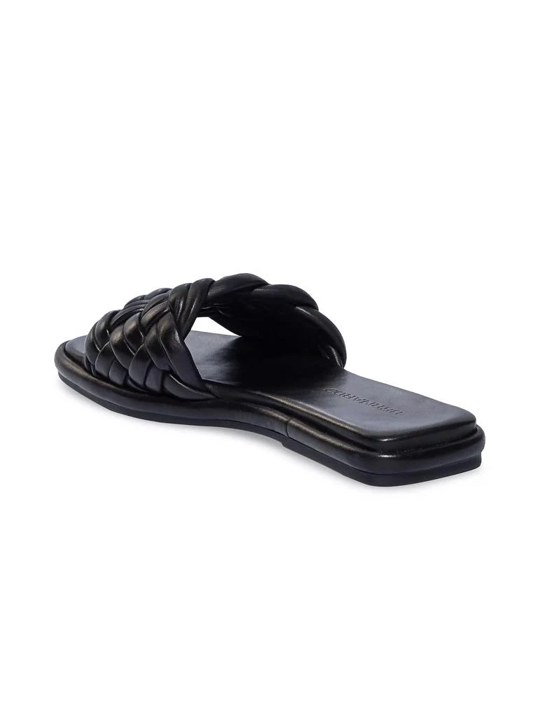 Bernardo Troy Leather Woven Sandals 6