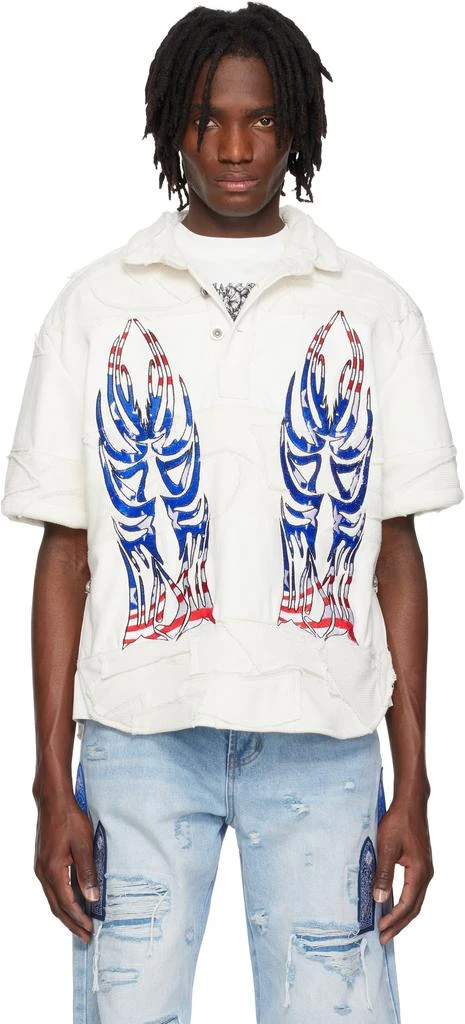Who Decides War Off-White Winged Glory Polo 1