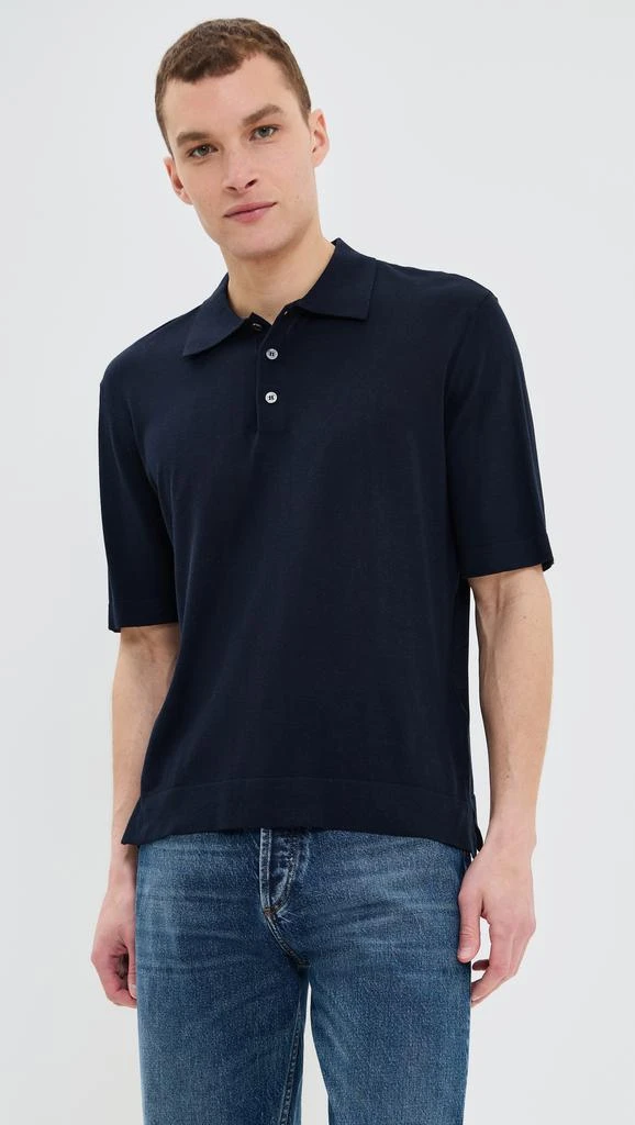 Officine Générale Brutus Knit Polo 6