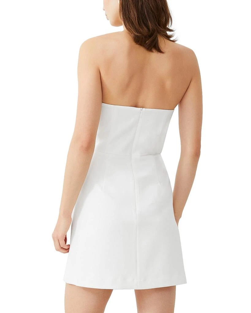 French Connection Whisper Organza Strapless Dress 4