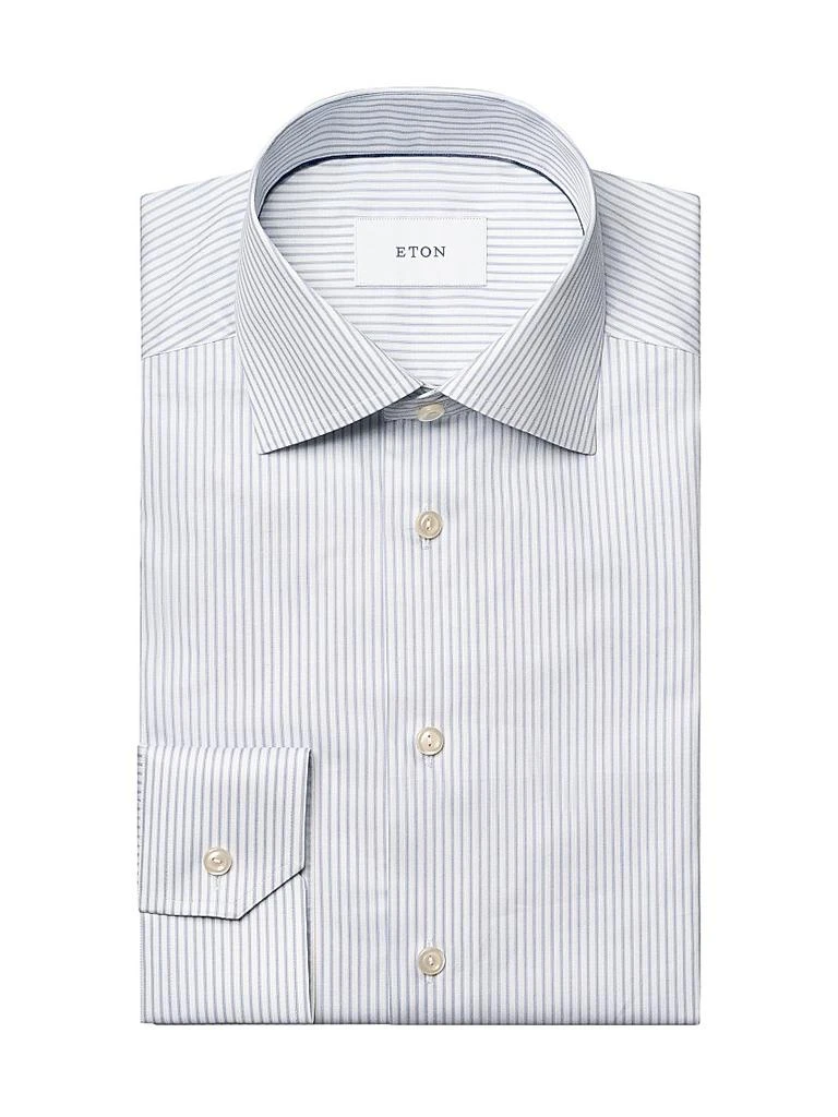 Eton Slim-Fit Striped Button-Front Shirt 1