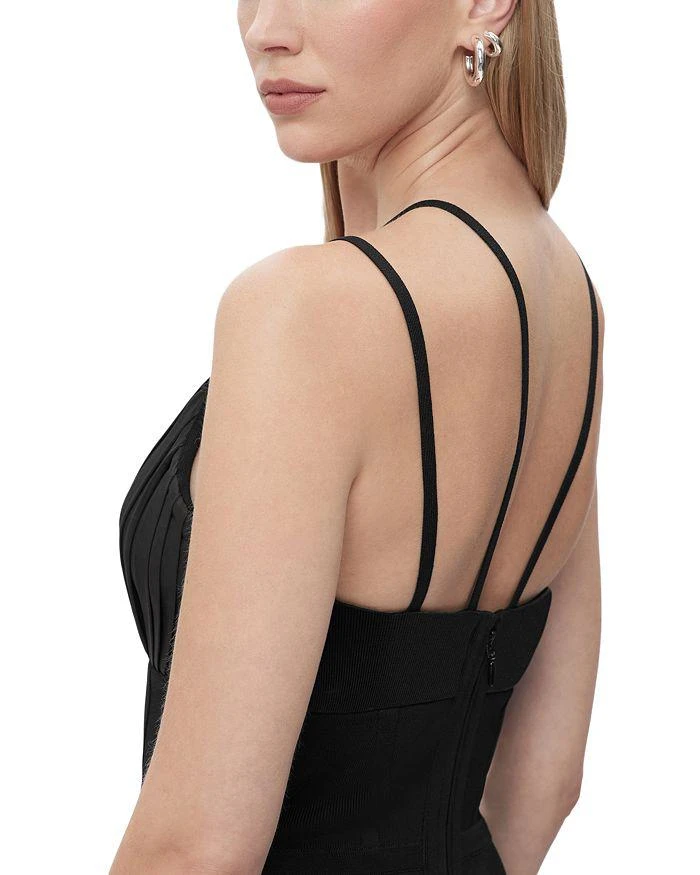 Herve Leger The Jocelyn Strappy Gown 6