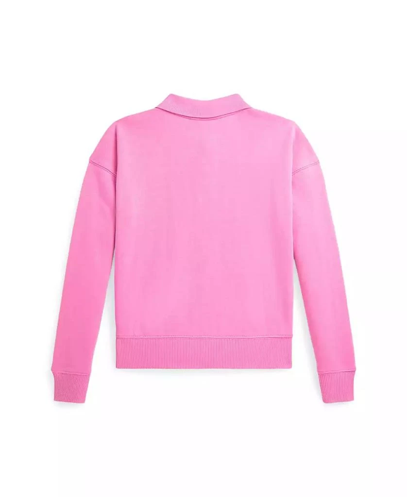 Ralph Lauren Big Girls Logo French Terry Polo Sweatshirt 2