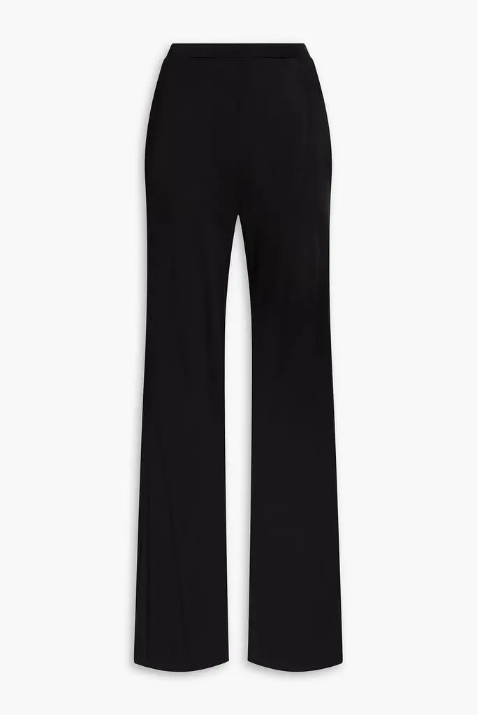 Diane von Furstenberg Holly satin-jersey wide-leg pants