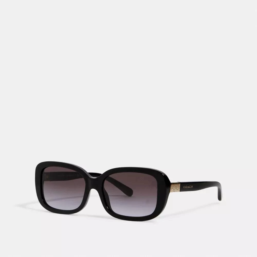 Coach Signature Rectangle Sunglasses 1