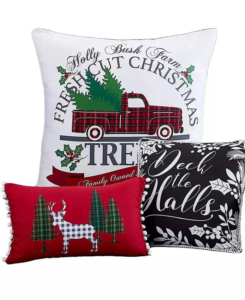 SOUTHSHORE FINE LINENS Merry Town Christmas Reversible 6-Pc. Comforter Set 2