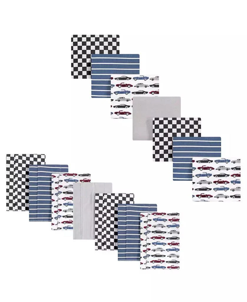 Hudson One
Cotton Flannel Baby Bundle 14 Burp Cloths
Receiving Blankets